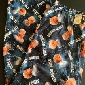 THE GOLDEN GIRLS NEW WITH TAGS Mens/Womens Pajama Lounge Pants Size 2X Bioworld